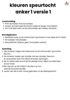 Voorbeeld - kleurenspeurtocht anker 1 versie 1 - Pagina 2