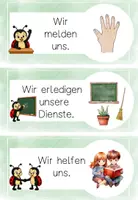 Vorschau - Poster - Klassenregeln Marienkäferklasse 🐞 | Regeln Klassentier Marienkäfer | Regelplakate für ein friedliches Miteinander | Grundschule - Seite 2