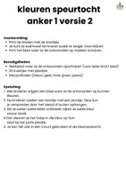 Voorbeeld - kleurenspeurtocht anker 1 versie 2 - Pagina 2