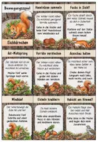 Vorschau - Spiele - Eichhörnchen – Bewegungsspiel | 26 Bewegungskarten für den Sachunterricht | Klasse 1–2 - Seite 2