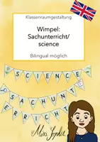 Vorschau - Anderer Materialtyp - Sachunterricht_science_Wimpelkette - Deckblatt