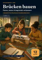 Vorschau - Unterrichtsreihen - Brücken bauen Klasse 3–4 – vollständige STEM-Unterrichtsreihe - Deckblatt