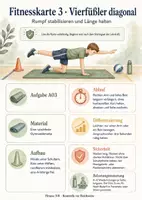 Vorschau - Arbeitsblätter - Bewegung, Spiele & Aktivierung Klasse 3–7 – Bewegungspausen, Warm-ups, Fitness, Leichtathletik & Kennenlernen - Seite 3