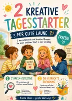 Vorschau - Unterrichtsreihen - 2 kreative Tagesstarter für die Klasse 1 und 2 - Deckblatt