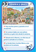 Vista previa - Hojas de trabajo - OBSERVA Y BUSCA. COMPRENSIÓN LECTORA CON IMÁGENES. - página 2