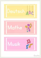 Vorschau - Präsentationen/Tafelbilder - Tagestransparenz & Kalender für die Grundschule - Seite 1