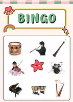 Vista previa - Juegos / Gamificación - Bingo Instrumentos musicales - página 2