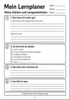 Vorschau - Fördermaterial/Inklusion - Lernplaner | Klasse 5, 6, 7 - Seite 3
