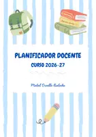 Vista previa - Para docentes: organización, planificación y formación - Planificador docente 26-27 - Portada