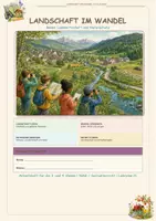 Vorschau - Arbeitsblätter - NMG Landschaft im Wandel 3/4 Klasse - Deckblatt