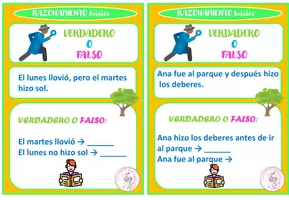 Vista previa - Hojas de trabajo - MICROTEXTOS RAZONAMIENTO - página 2