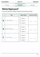 Vorschau - Arbeitsblätter - Basisscreening Muster und Folgen Klasse 5–6 - Seite 3