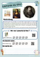 Vorschau - Arbeitsblätter - Sachunterricht Maler, Erfinder und Künstler kennenlernen - Seite 1