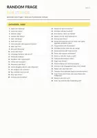 Vorschau - Anderer Materialtyp - Random Fragen zum Unterrichtseinstieg - Seite 1