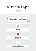 Vorschau - Präsentationen/Tafelbilder - Wort des Tages - Deckblatt