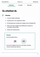 Vorschau - Arbeitsblätter - Variablen und Terme Basisscreening Klasse 5–6 - Seite 1