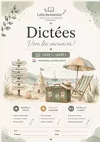 Vorschau - Arbeitsblätter - Dictées différenciées – Vive les vacances! L1_U1 - Deckblatt