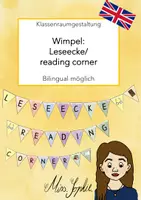 Vorschau - Anderer Materialtyp - Leseecke_reading corner_Wimpelketten - Deckblatt
