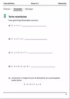 Vorschau - Arbeitsblätter - Terme umformen Basisscreening Klasse 5–6 - Seite 3