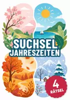 Vorschau - Arbeitsblätter - Suchsel - Jahreszeiten (inkl. Lösungen) - Deckblatt