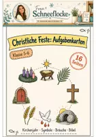 Vorschau - Stationenlernen - Ostern Klasse 5 -6 Symbole und Bräuche verstehen - Deckblatt