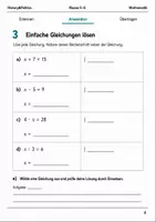 Vorschau - Arbeitsblätter - Gleichungen Basisscreening Klasse 5–6 - Seite 3