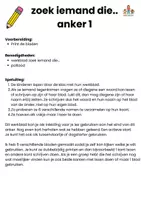 Voorbeeld - zoek iemand die..anker 1 - Pagina 2