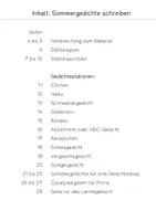 Vorschau - Arbeitsblätter - Sommergedichte schreiben (Lernen an Stationen) - Seite 3