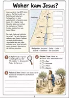 Vorschau - Stationenlernen - Jesus von Nazareth Klasse 5 -6 Forscherheft Religion - Seite 2