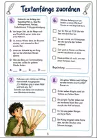 Vorschau - Arbeitsblätter - Märchenmerkmale Klasse 5 -6 Kreatives Schreiben üben - Seite 2