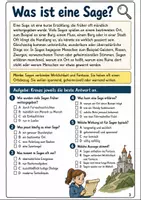 Vorschau - Unterrichtsreihen - Sagen-Forscherheft Klasse 5 -6 Merkmale und eigene Sage - Seite 2
