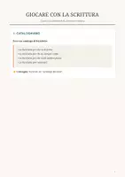 anteprima - Esercizi - Giocare con la scrittura: esercizi di scrittura creativa - Pagina di copertina