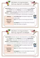 Vorschau - Arbeitsblätter - Argumentieren - Seite 2