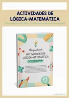 Vista previa - Fichas informativas / Documentos de lectura - RECOPILACIÓN DE 20 ACTIVIDADES DE LÓGICA-MATEMÁTICA - Portada
