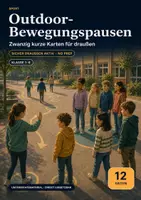 Vorschau - Aufgabenkarten - Outdoor-Bewegungspausen Klasse 1–6 – zwanzig Karten - Deckblatt
