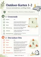 Vorschau - Aufgabenkarten - Outdoor-Bewegungspausen Klasse 1–6 – zwanzig Karten - Seite 2