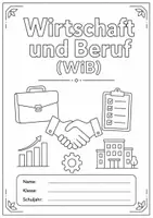 Vorschau - Anderer Materialtyp - Mittelschule: Deckblatt WiB (5. bis 9. Klasse) - Deckblatt