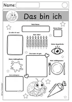 Vorschau - Arbeitsblätter - Marienkäferklasse Heft Einschulung Marienkäfer Schulanfang - Seite 2