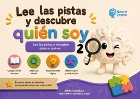 Vista previa - Unidades / Secuencias / Situaciones de Aprendizaje - LEE LAS PISTAS Y DESCUBRE QUIÉN SOY 2 - página 1