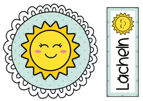 Vorschau - Poster - Begrüßung & Verabschiedung in der Grundschule – Türschilder mit 13 Begrüßungsformen - Seite 1