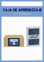 Vista previa - Hojas de trabajo - CAJA DE APRENDIZAJE. UNIVERSO - Portada