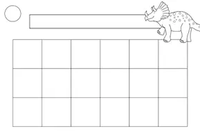 Vorschau - Mal- und Bastelvorlagen - wachsendes Materialpaket Dinoklasse - Classroom Management - Seite 3