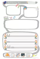 Vorschau - Arbeitsblätter - Laut M - Arbeitsblättermix Klasse 1 - Seite 2
