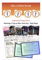 Vorschau - Stundenentwürfe - New York City - Travelling | Exploring Foreign Places (Role Plays) - Deckblatt