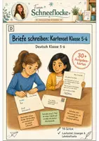 Vorschau - Arbeitsblätter - Briefe Klasse 5 - Deckblatt