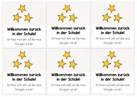 Vorschau - Poster - Willkommensgruß neues Schuljahr - 3 Versionen - Seite 2