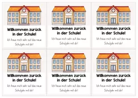 Vorschau - Poster - Willkommensgruß neues Schuljahr - 3 Versionen - Seite 3