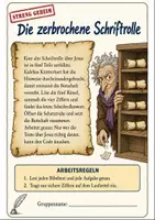 Vorschau - Arbeitsblätter - Jesus - Leben und Botschaft Klasse 5 -6 Escape Room Rätsel - Seite 1
