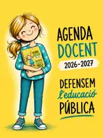 Vista previa - Para docentes: organización, planificación y formación - Agenda Docent Defensem l'Escola Català 26-27 - Portada