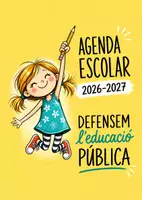Vista previa - Para docentes: organización, planificación y formación - Agenda Defensem l'Escola Català 2026-2027 - Portada